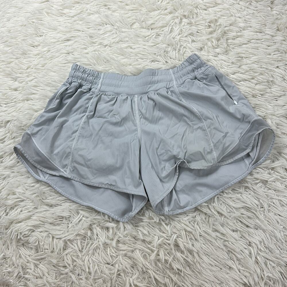 Lululemon Hotty Hot Short II *Long 4" White